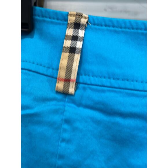 Burberry Golf RARE Turquoise Blue Cotton Mini Sports Skort - US Size 6 - Picture 8 of 12
